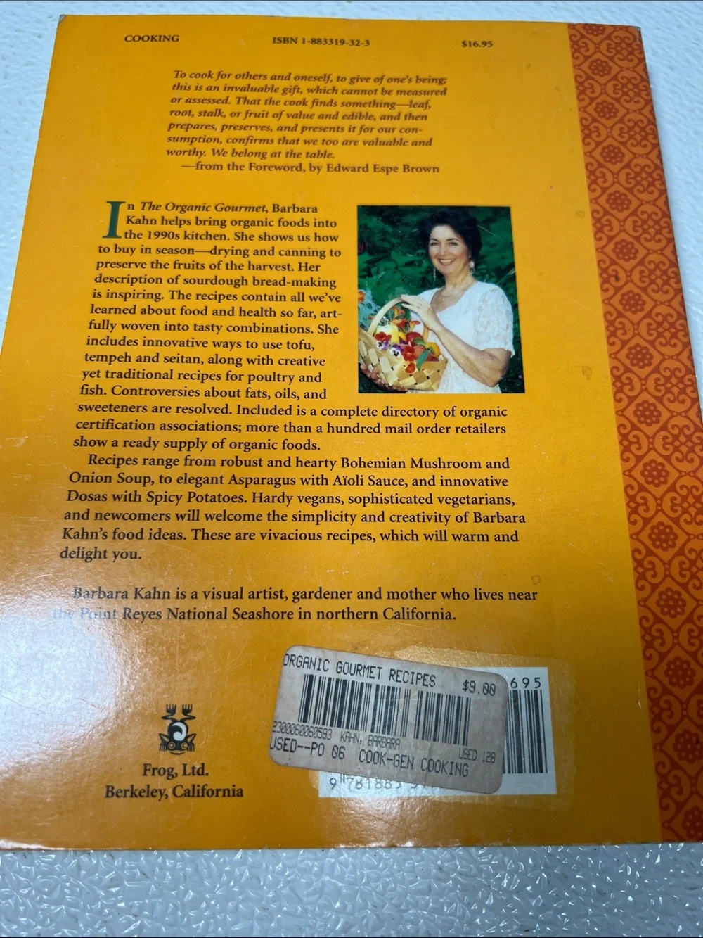 The Organic Gourmet and Contest Winning2005 Cookbooks Great Condition